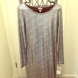 LLR Elegant Silver Debbie Dress